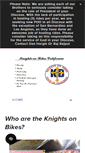 Mobile Screenshot of knightsonbikescalifornia.com